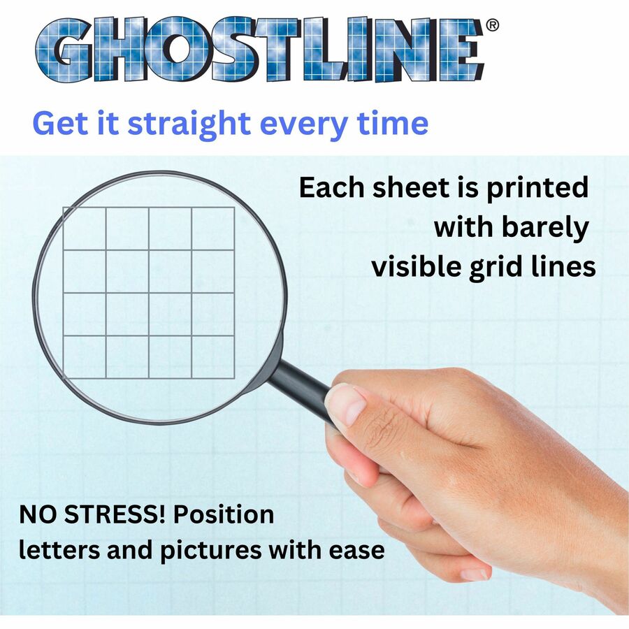 UCreate Faint 1/2" Grid Foam Board - Chart, Wood, Graph, Decoration, Home, Art, Office, Craft, School Project, Mounting, Display, ... x 22"Width x 187.5 milThickness x 28"Length - 10 / Carton - Black - Foam, Polystyrene