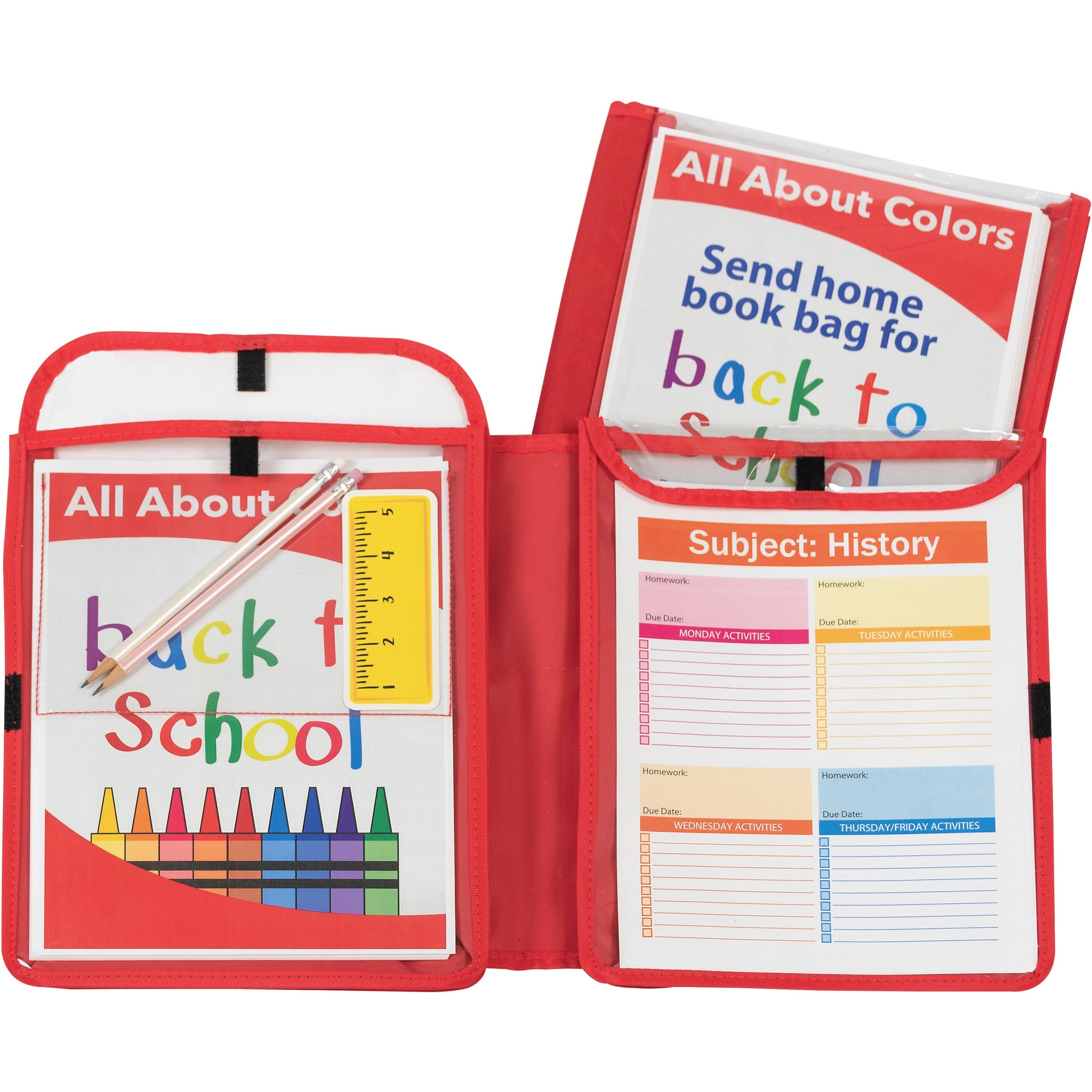 c-line-homework-connector-pocket-folder-9-x-12-internal-pockets-red-1-each_cli33004 - 1