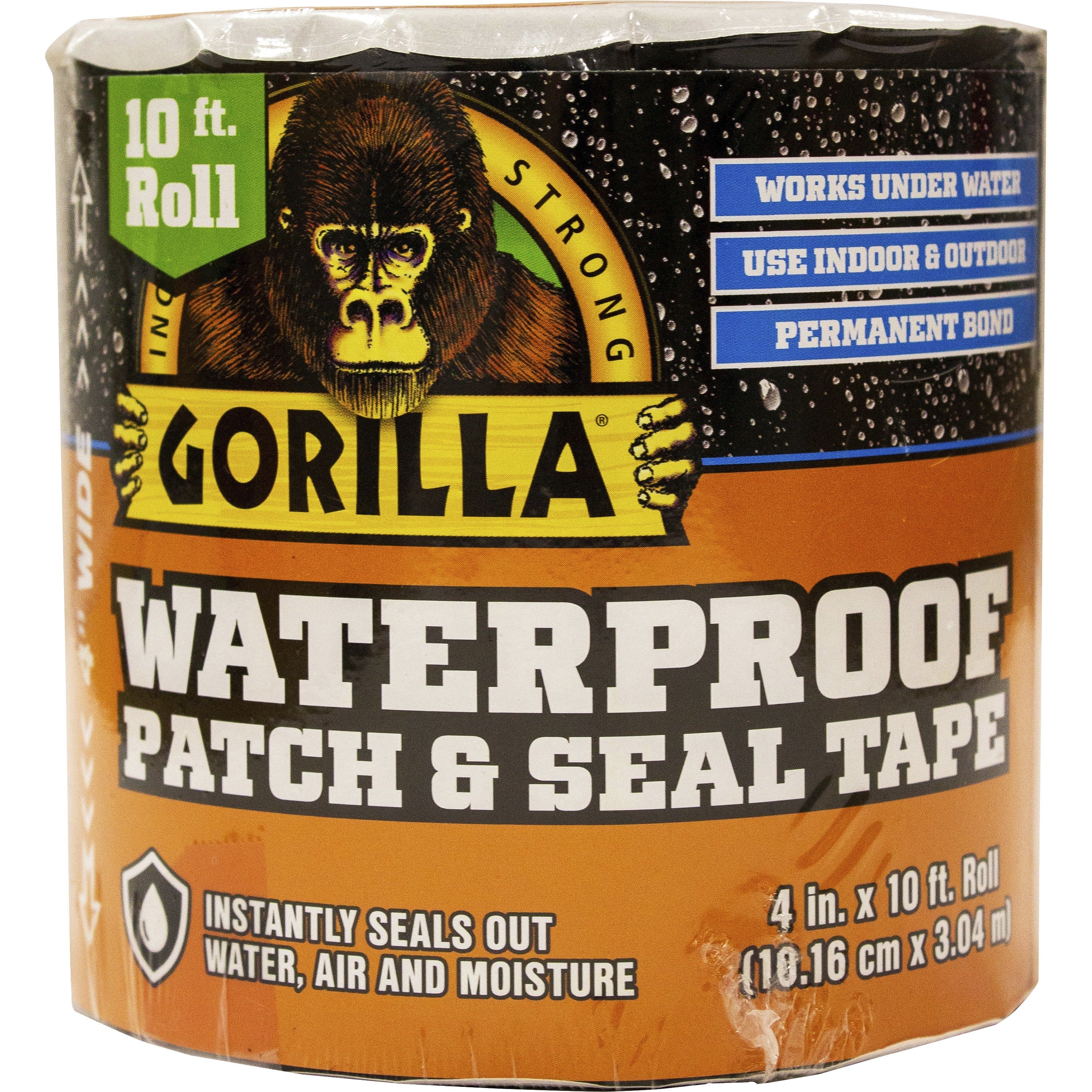 gorilla-waterproof-patch-&-seal-tape-10-ft-length-x-4-width-1-each-black_gor4612502 - 1