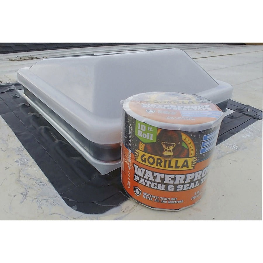gorilla-waterproof-patch-&-seal-tape-10-ft-length-x-4-width-1-each-black_gor4612502 - 2