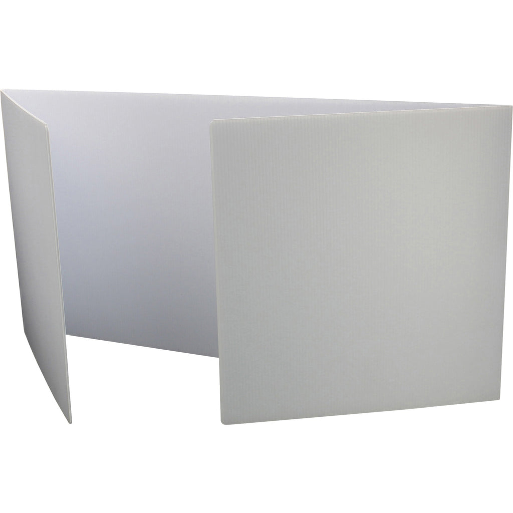 flipside-tri-fold-studycarrel-12-height-x-48-width-x-110-length-white-plastic-12-pack_flp1997212 - 1