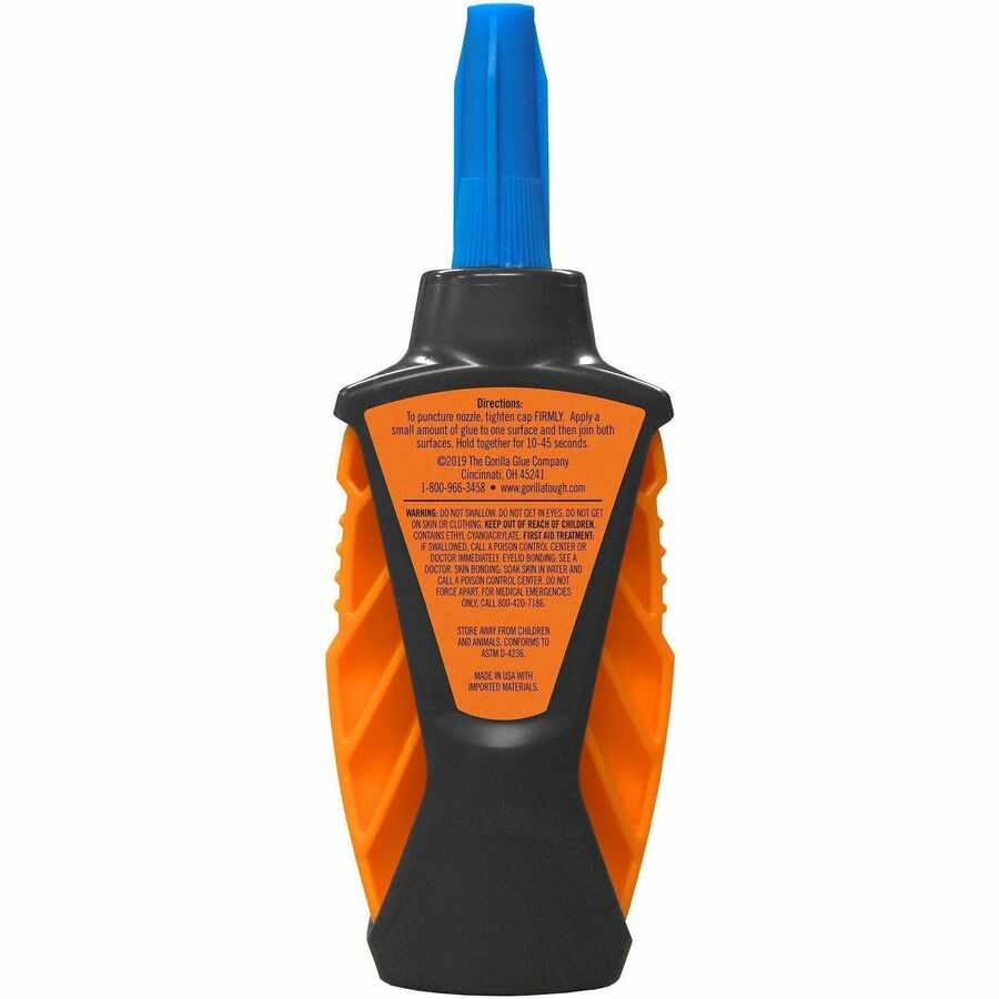 Gorilla Micro Precise Super Glue - 0.19 oz - 1 Each - Clear