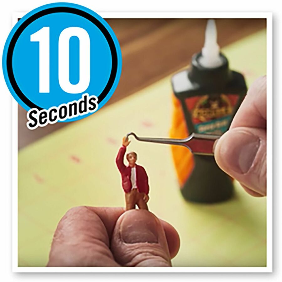 Gorilla Micro Precise Super Glue - 0.19 oz - 1 Each - Clear