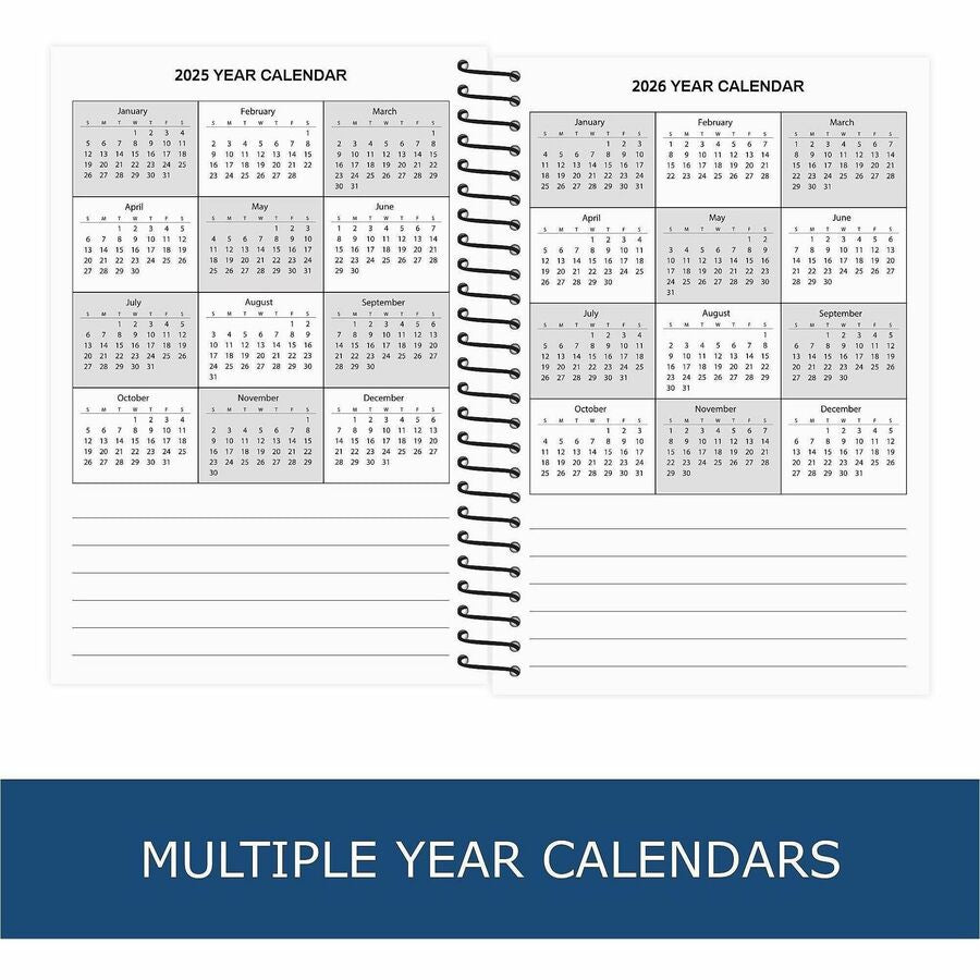 Wirebound Academic Weekly Planner, Asst Cover Color, 8 x 5.5, 14-Month (July - August) 2023-2024, 28/CT,Ships in 4-6 Bus Days