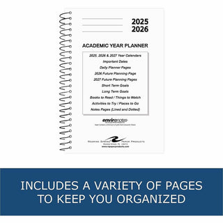 Wirebound Academic Weekly Planner, Asst Cover Color, 8 x 5.5, 14-Month (July - August) 2023-2024, 28/CT,Ships in 4-6 Bus Days