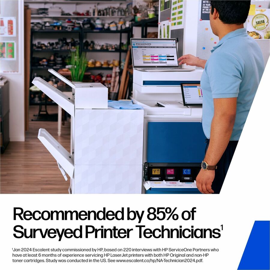 HP 201A Original Laser Toner Cartridge - Combo Pack - Black, Cyan, Magenta, Yellow - 4 / Carton - 1420 Pages Black, 1330 Pages Cyan, 1330 Pages Magenta, 1330 Pages Yellow