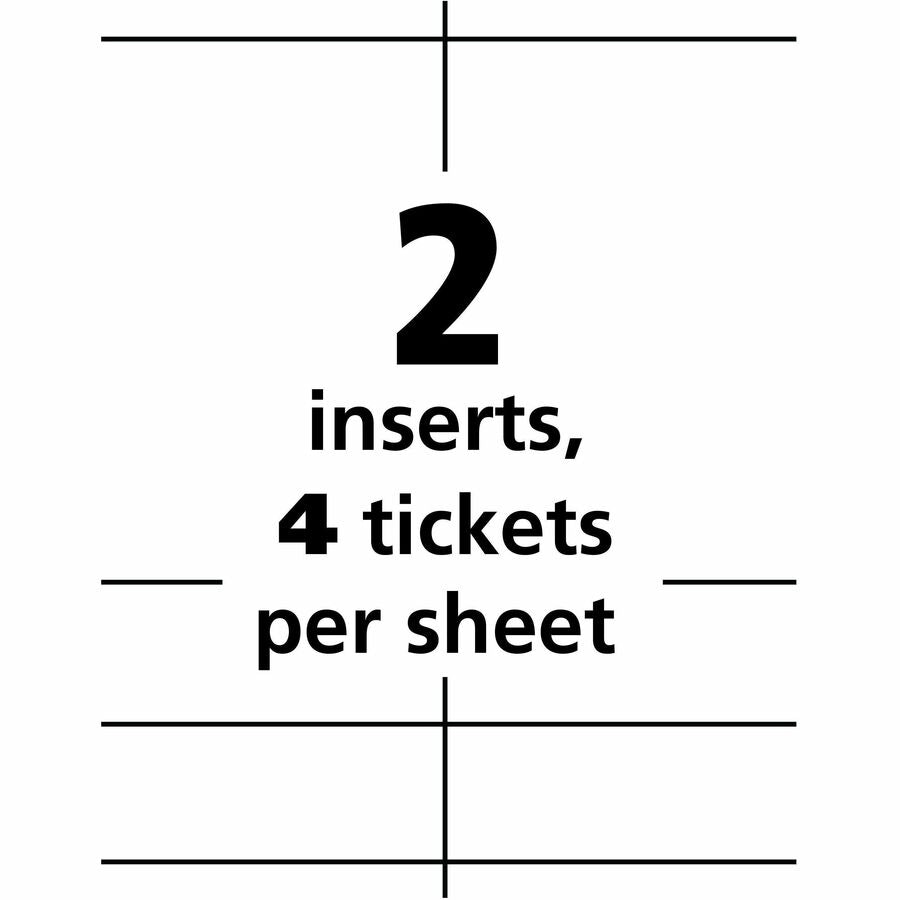 Lanyard-Style Badge Holder w/Laser/Inkjet Inserts, Top Load, 4.25 x 6, WE, 75/PK