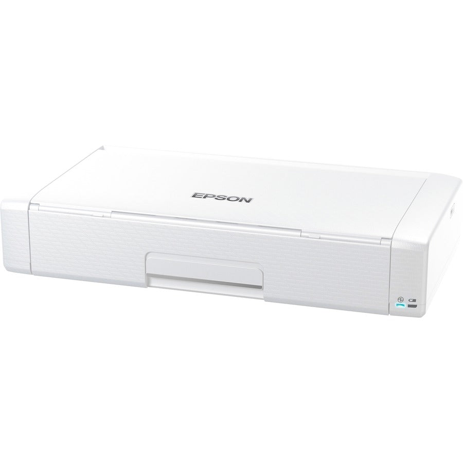 Epson WorkForce EC-C110 Portable Inkjet Printer - Color - 5760 x 1440 dpi Print - 20 Sheets Input - Wireless LAN - Mopria, Apple AirPrint, Wi-Fi Direct, Epson iPrint, Epson Connect, Google Cloud Print - Plain Paper Print - USB