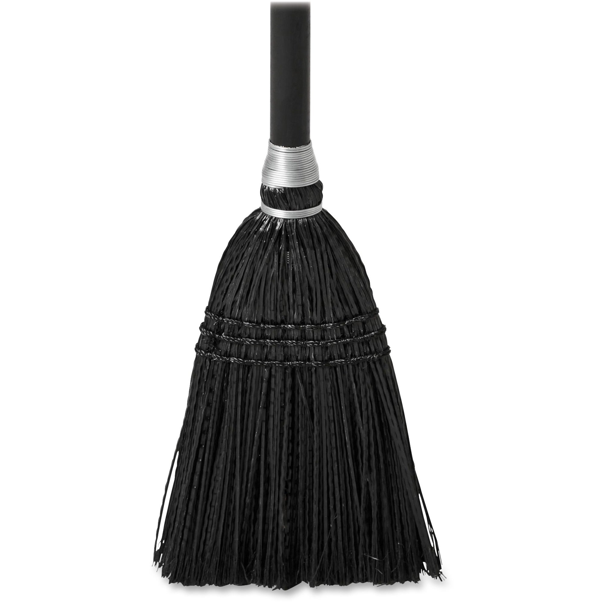 rubbermaid-commercial-executive-series-lobby-broom-synthetic-bristle-7-overall-length-wood-handle-12-carton_rcp2536ct - 1