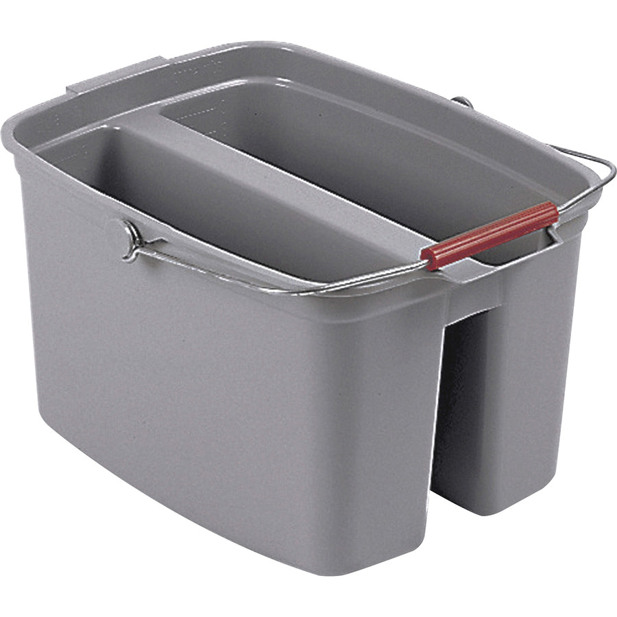 rubbermaid-commercial-19-qt-double-pail-475-gal-handle-10-x-145-plastic-gray-6-carton_rcp262888gyct - 3