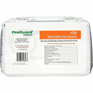 ProGuard Blood/Bodily Fluid Cleanup Kits - 6 / Carton