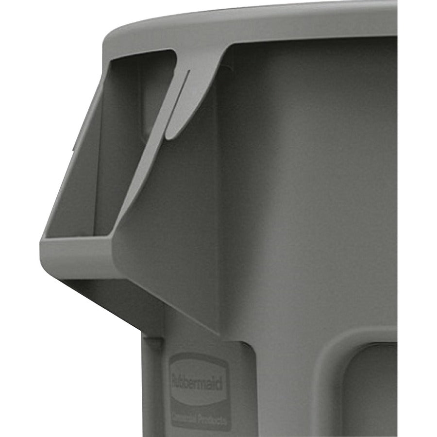 rubbermaid-commercial-brute-55-gallon-vented-containers-55-gal-capacity-round-handle-heavy-duty-reinforced-uv-coated-damage-resistant-fade-resistant-33-height-x-264-diameter-gray-3-carton_rcp265500gyct - 2