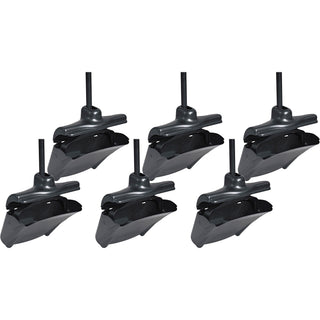 rubbermaid-commercial-lobby-pro-upright-dust-pan-plastic-black-6-carton_rcp253200blact - 1