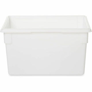 Rubbermaid Commercial 21.5-Gallon Food/Tote Boxes - Transporting, Storing - Dishwasher Safe - Clear - Plastic, Polycarbonate Body - 6 / Carton