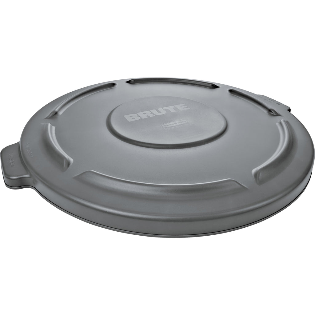 rubbermaid-commercial-brute-32-gallon-container-flat-lids-round-plastic-6-carton-gray_rcp263100gyct - 1