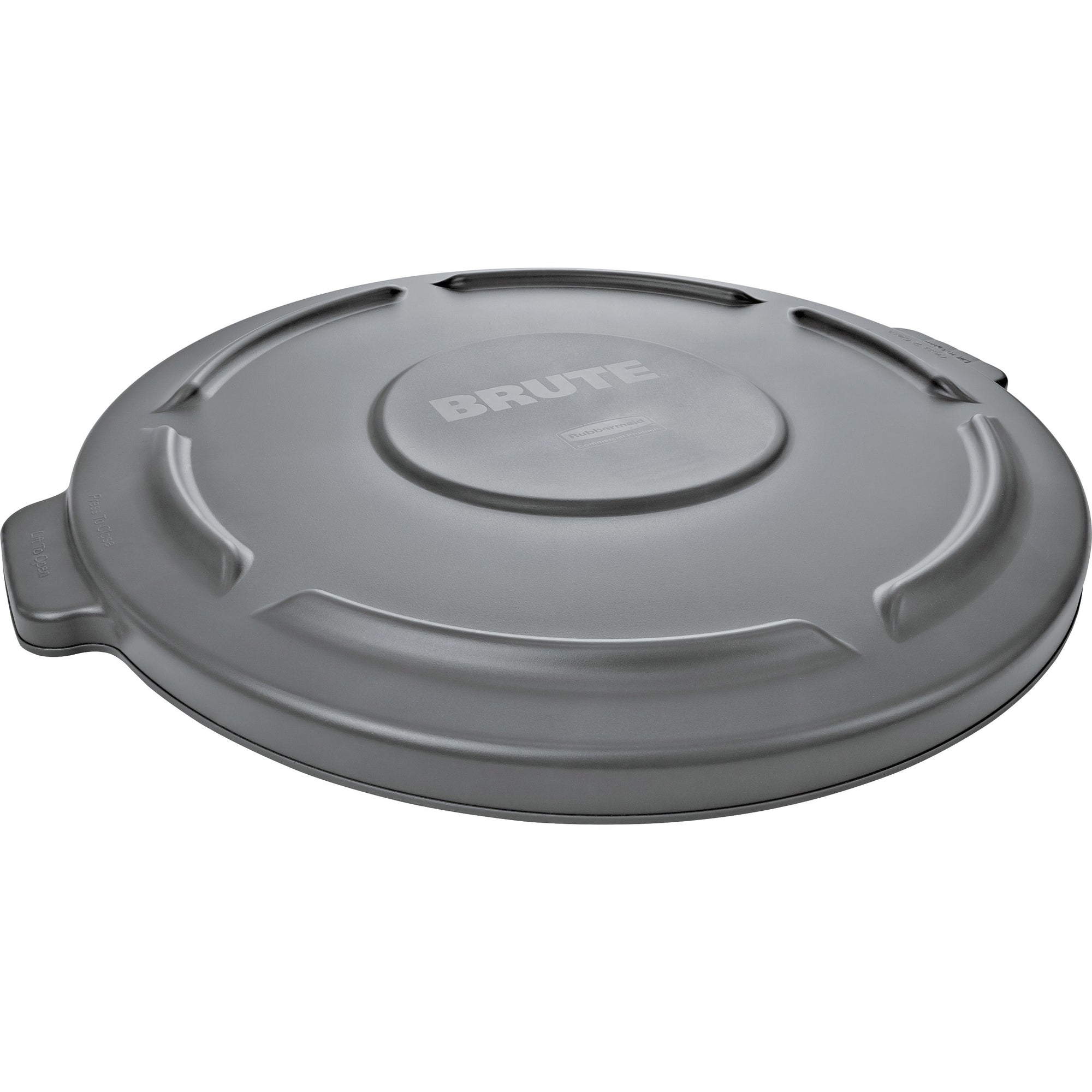rubbermaid-commercial-brute-32-gallon-container-flat-lids-round-plastic-6-carton-gray_rcp263100gyct - 1