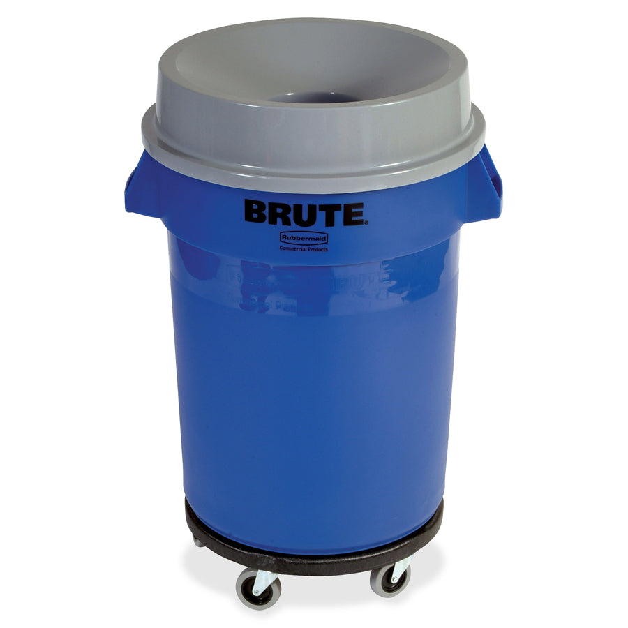 rubbermaid-commercial-brute-32-gallon-container-funnel-top-lids-round-plastic-4-carton-gray_rcp3543gract - 2