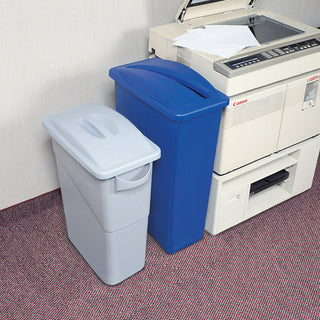 rubbermaid-commercial-slim-jim-paper-recycling-container-lids-rectangular-resin-4-carton-blue_rcp270388bect - 2