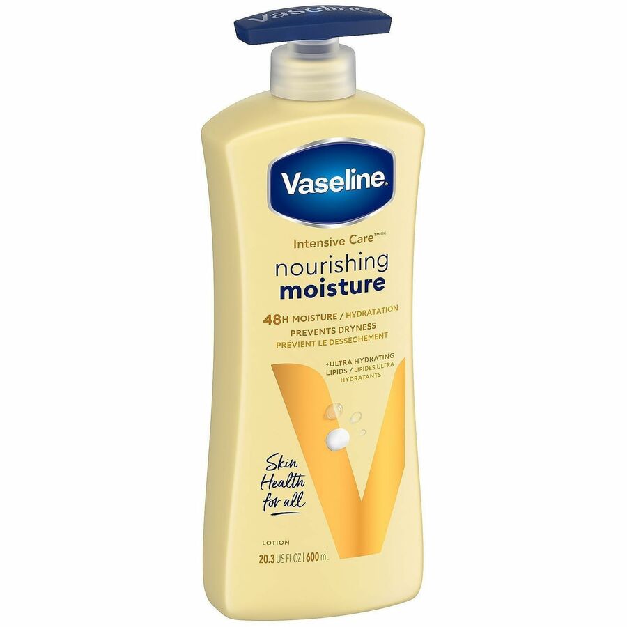 Vaseline Intensive Care Lotion - Lotion - 20.30 fl oz - For Dry Skin - Applicable on Body - Moisturising, Absorbs Quickly, Non-greasy - 4 / Carton