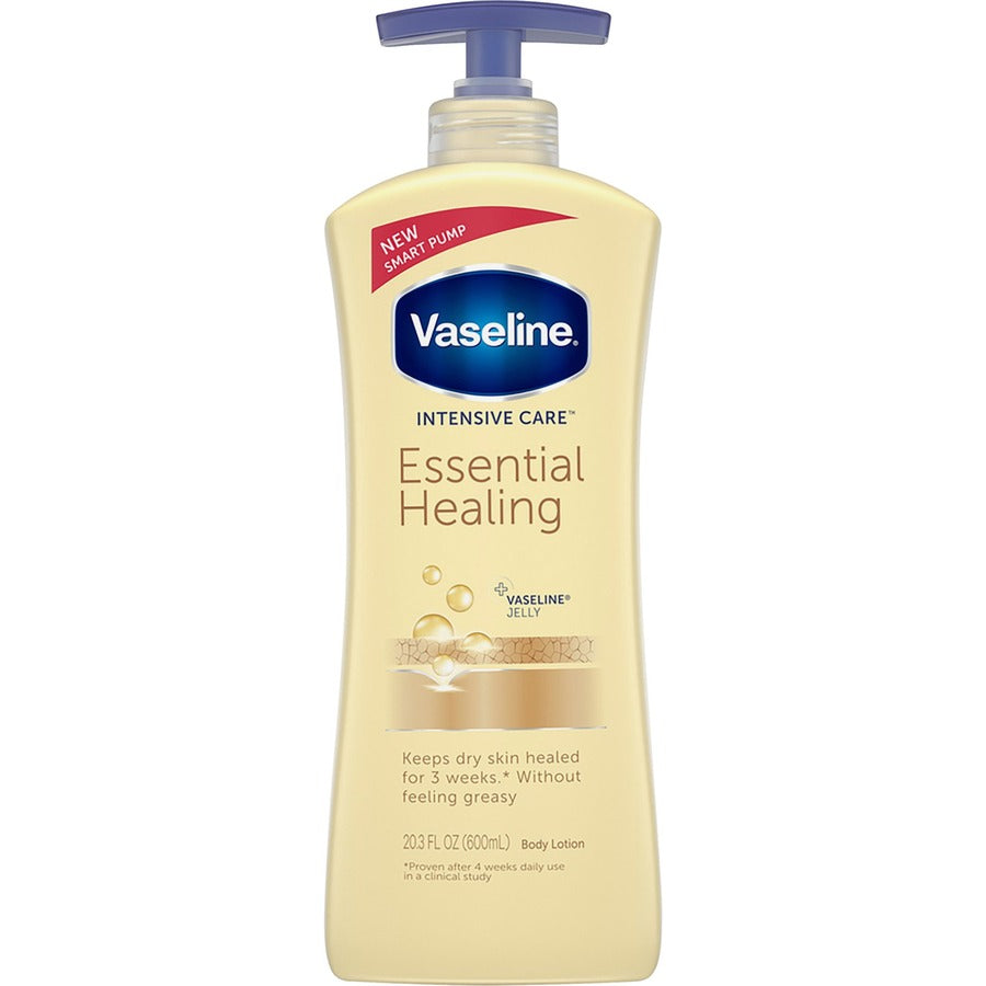 Vaseline Intensive Care Lotion - Lotion - 20.30 fl oz - For Dry Skin - Applicable on Body - Moisturising, Absorbs Quickly, Non-greasy - 4 / Carton