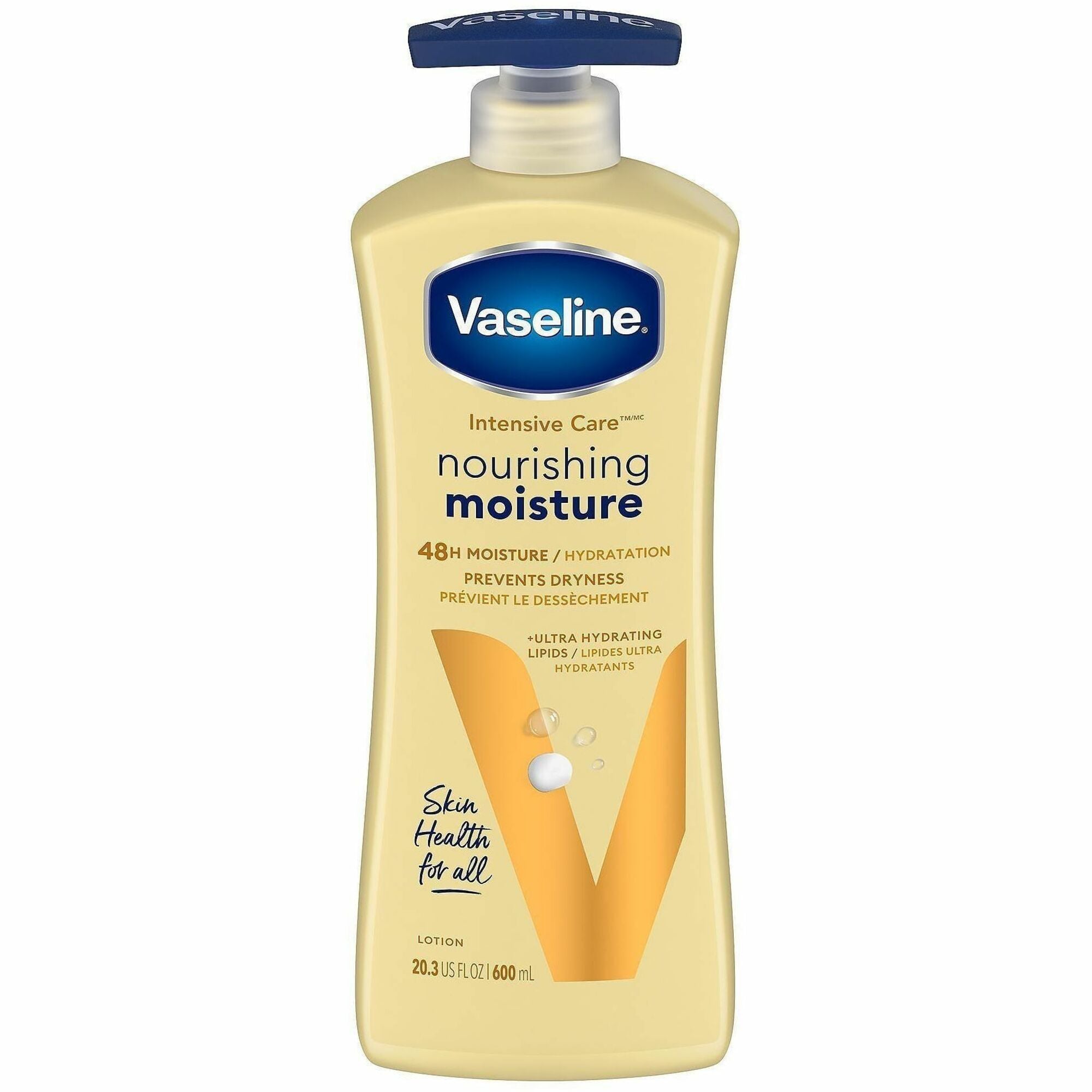 Vaseline Intensive Care Lotion - Lotion - 20.30 fl oz - For Dry Skin - Applicable on Body - Moisturising, Absorbs Quickly, Non-greasy - 4 / Carton