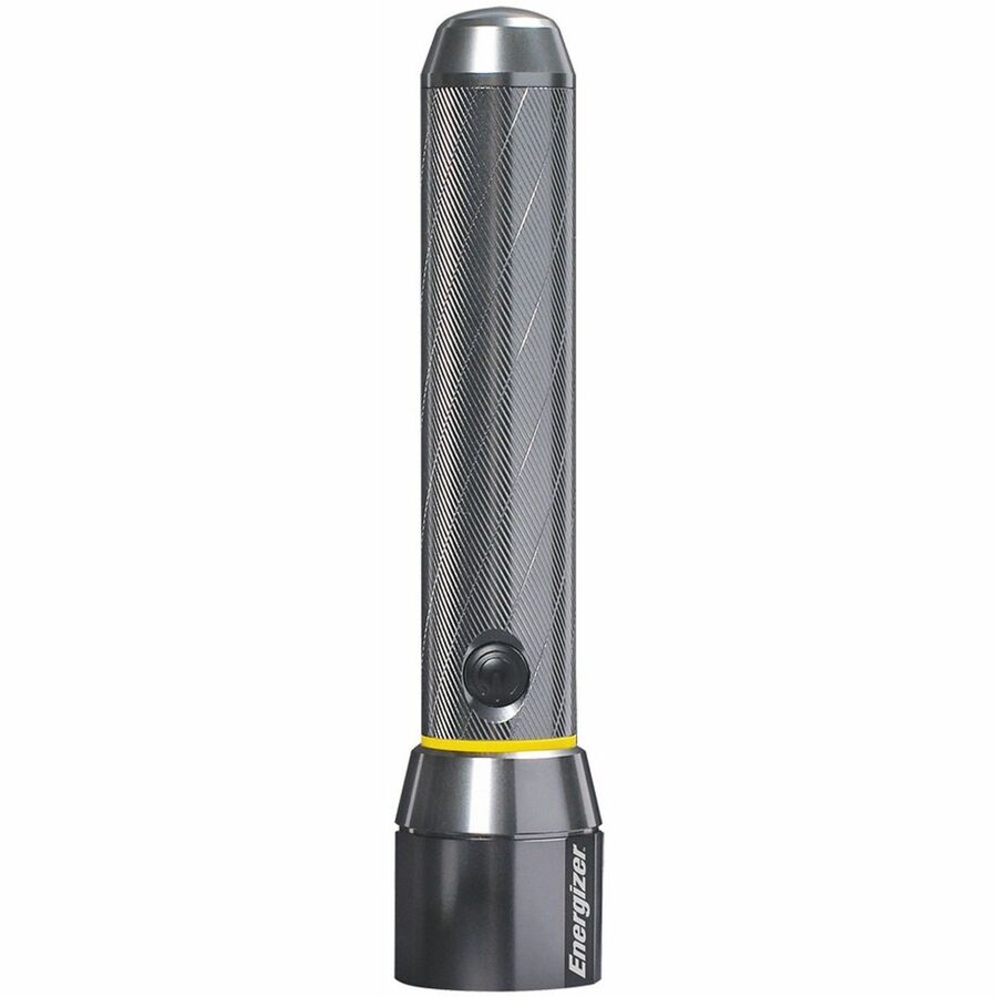 Energizer Vision HD Flashlight with Digital Focus - LED - 1300 lm Lumen - 6 x AA - Battery - Metal - Chrome