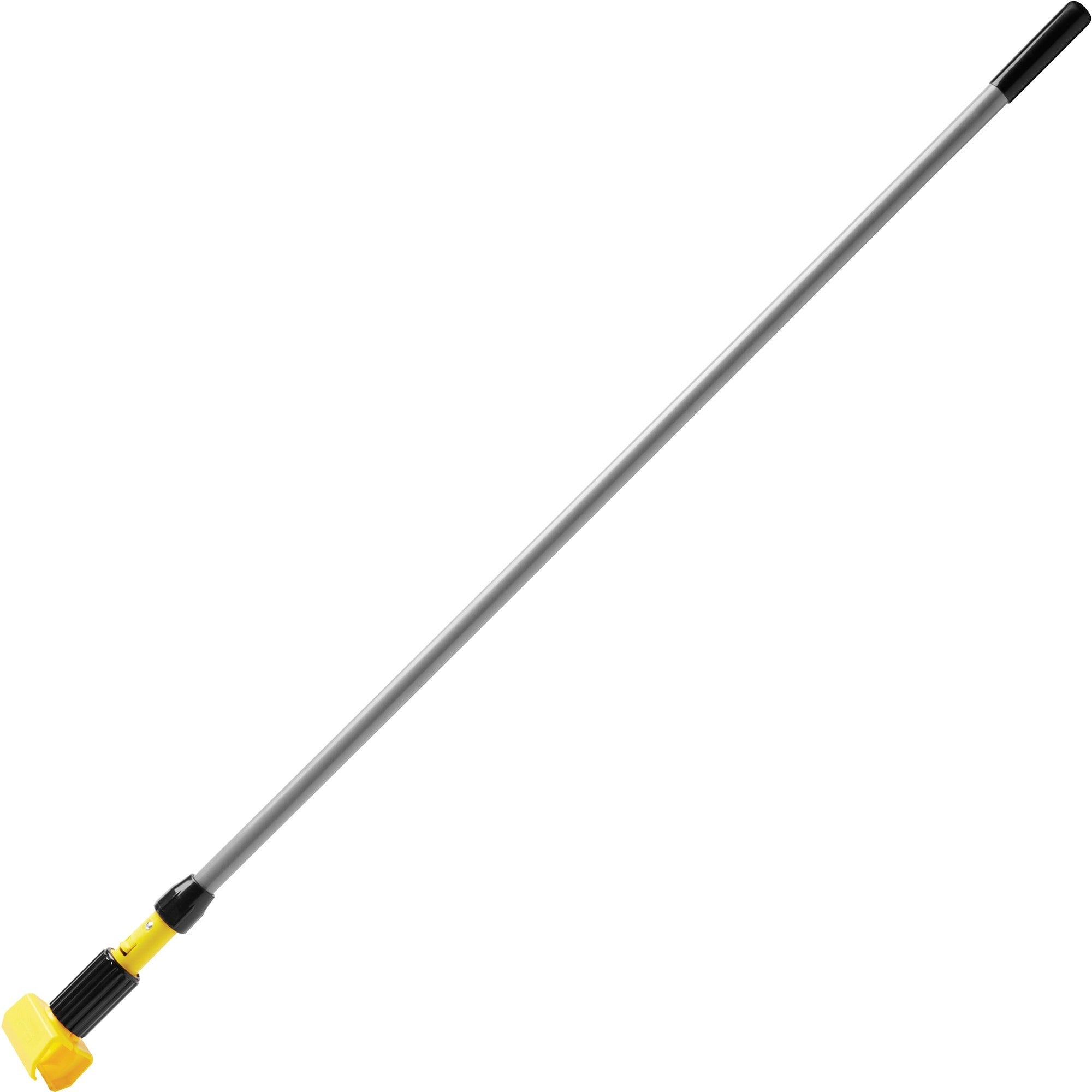 rubbermaid-commercial-gripper-54-fiberglass-mop-handle-54-length-yellow-fiberglass-12-carton_rcph245ct - 1