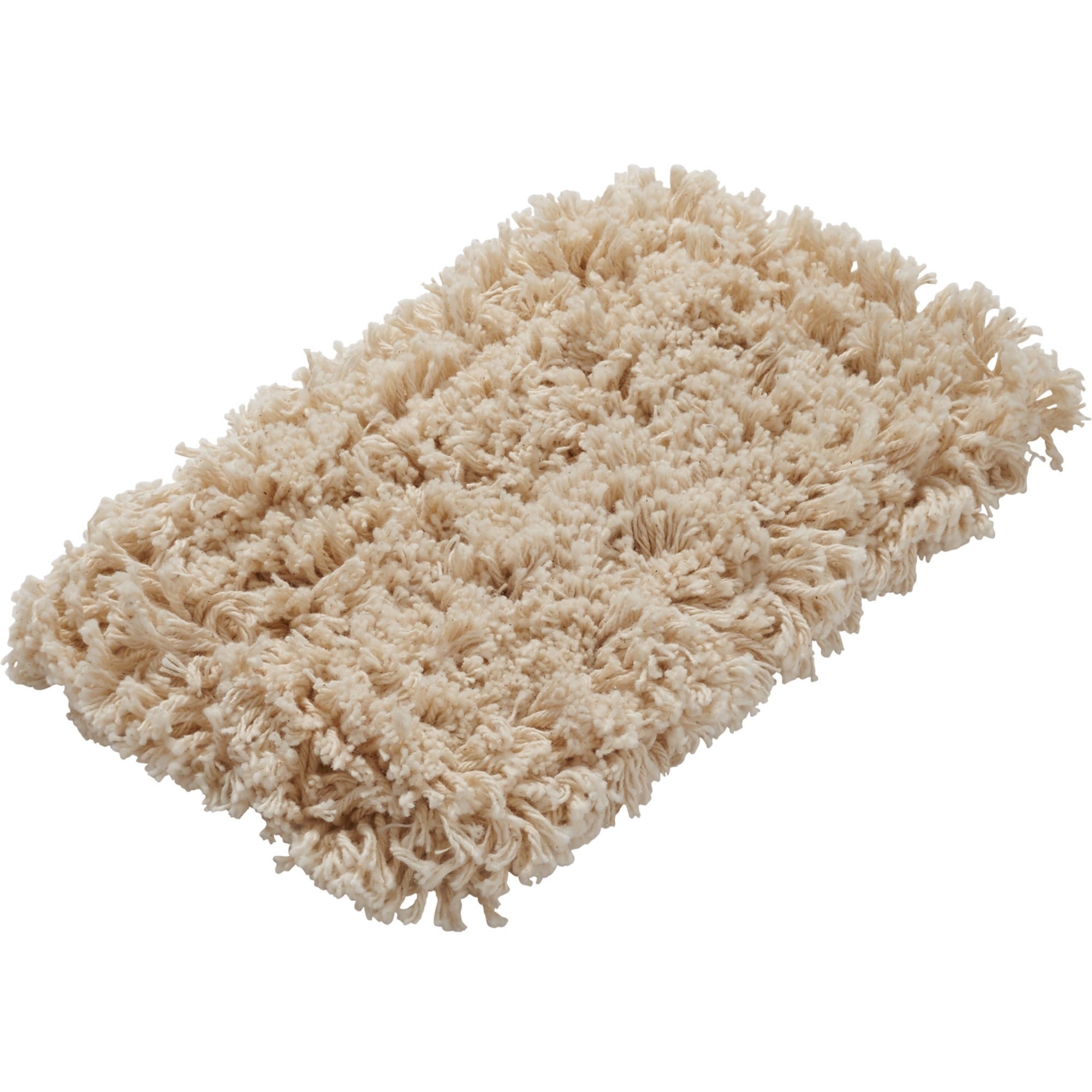 Rubbermaid Commercial Wall Washer Kit Replacement Pads - 5" Width x 9" Length - Cotton Fiber - 12 / Carton