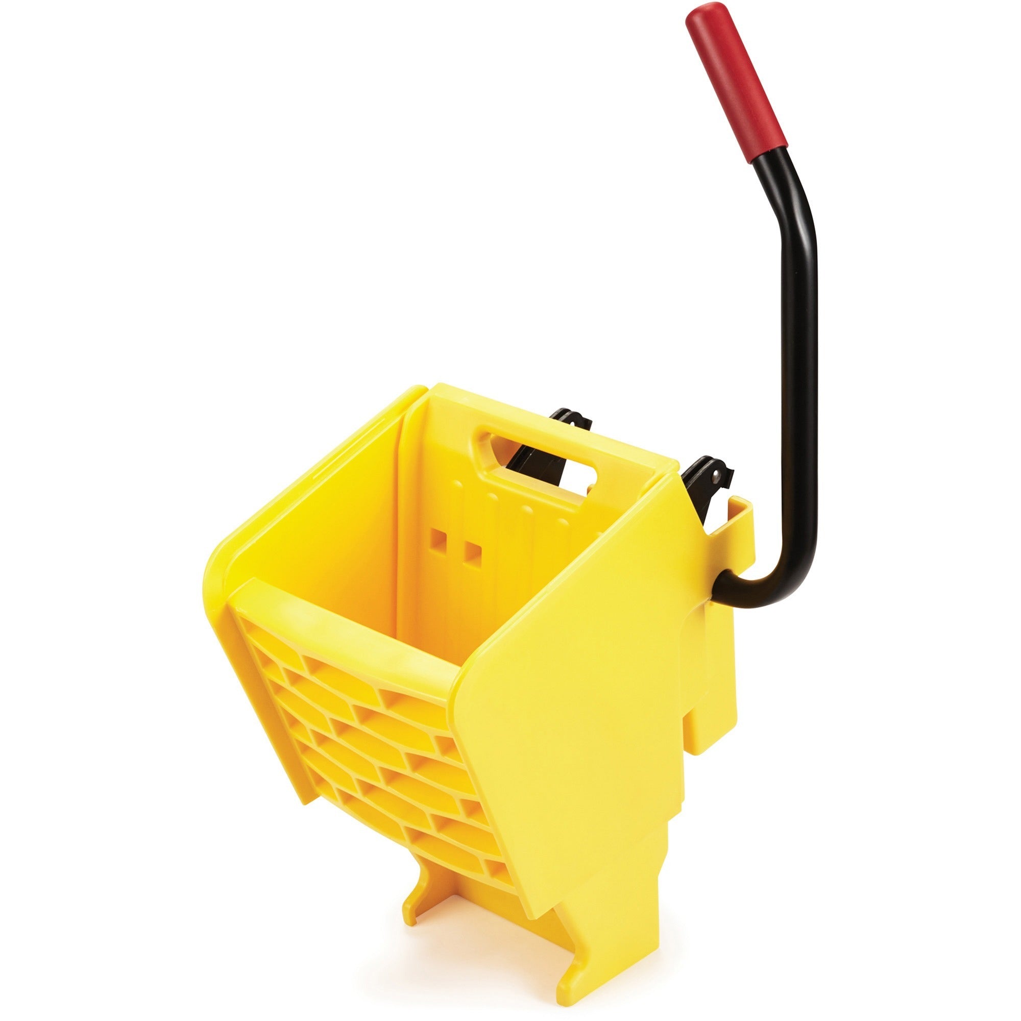 rubbermaid-commercial-wavebrake-side-press-wringer-134-width-x-158-depth-x-311-height-2-carton-yellow-steel-plastic_rcp2064915ct - 1