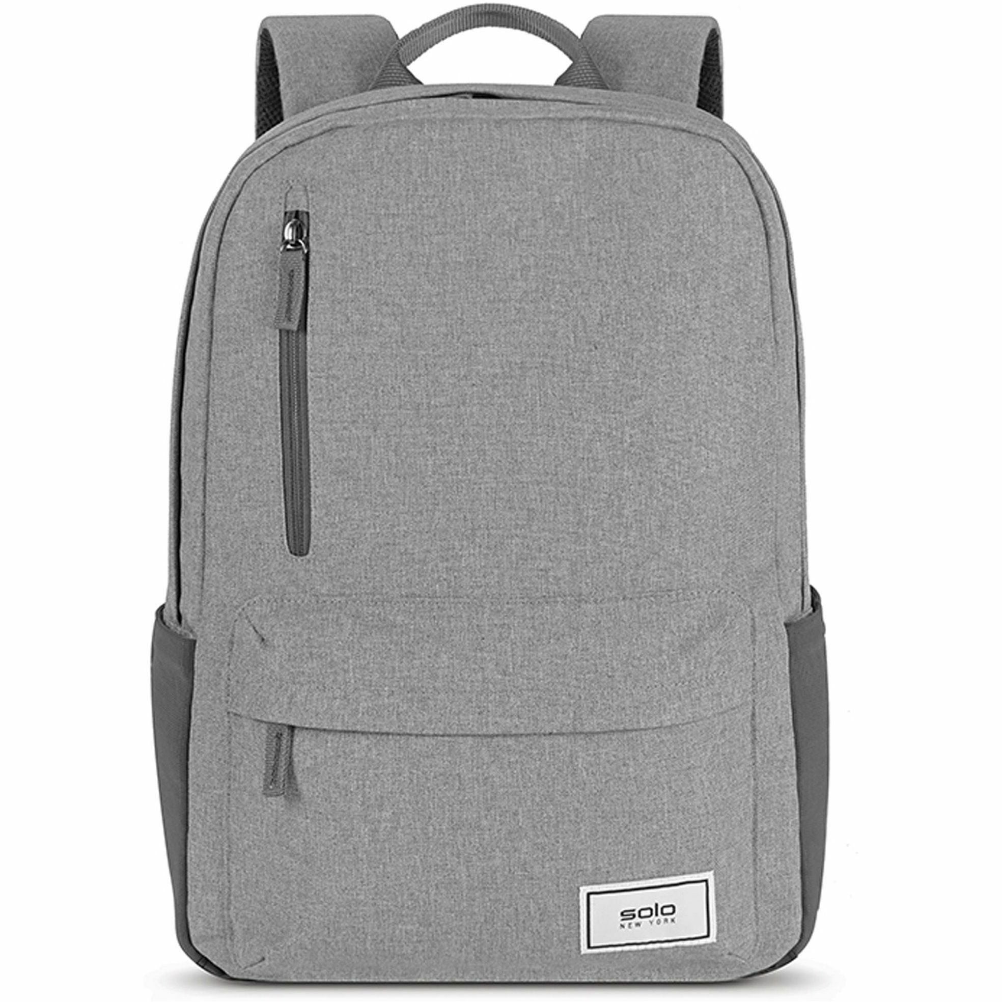 solo-recover-carrying-case-backpack-for-156-notebook-gray-bump-resistant-damage-resistant-shoulder-strap-luggage-strap-handle-148-height-x-113-width-x-7-depth-1-each_uslubn76110 - 2