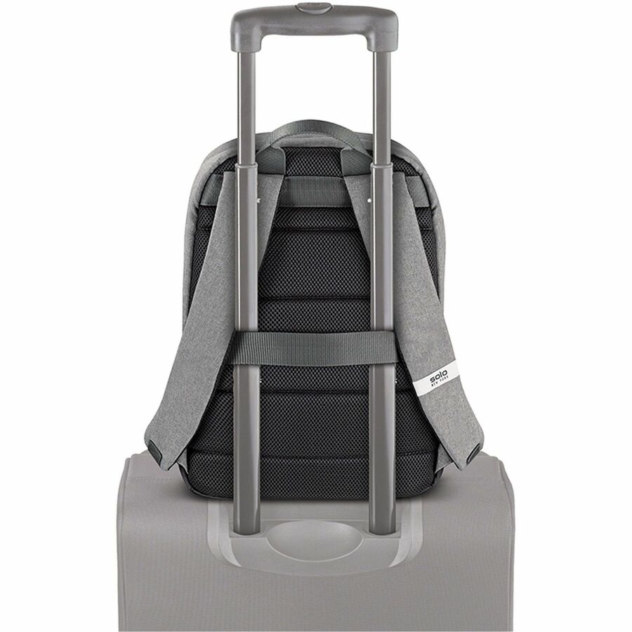 solo-recover-carrying-case-backpack-for-156-notebook-gray-bump-resistant-damage-resistant-shoulder-strap-luggage-strap-handle-148-height-x-113-width-x-7-depth-1-each_uslubn76110 - 7