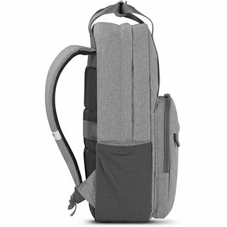 Solo Re:claim Carrying Case (Backpack) for 15.6" Notebook - Gray - Bump Resistant, Damage Resistant - Shoulder Strap, Luggage Strap, Handle - 16.5" Height x 12.3" Width x 6.8" Depth - 1 Each