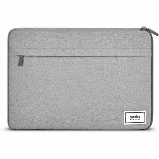 Solo Focus Carrying Case (Sleeve) for 15.6" Notebook - Gray - Bump Resistant, Damage Resistant - 11.3" Height x 16.3" Width x 1" Depth - 1 Each