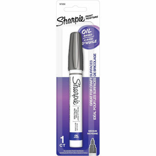 Sharpie Water Based Paint - Medium Marker Point - Silver Water Based Ink - 1 Card