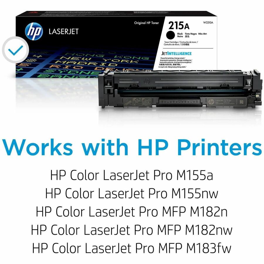 HP 215A Original Standard Yield Laser Toner Cartridge - Black - 1 Each - 1050 Pages