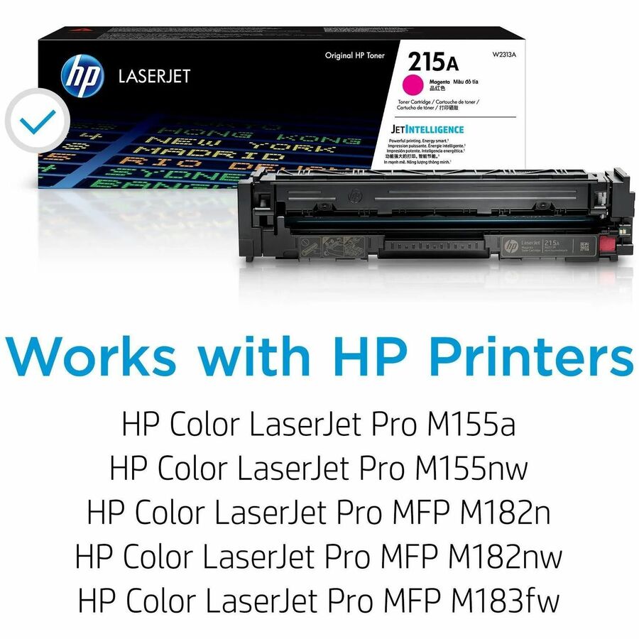 HP 215A Original Standard Yield Laser Toner Cartridge - Magenta - 1 Each - 850 Pages