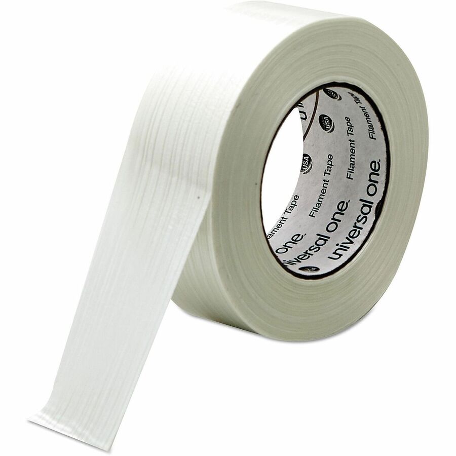 350# Premium Filament Tape, 3" Core, 48 mm x 54.8 m, Clear