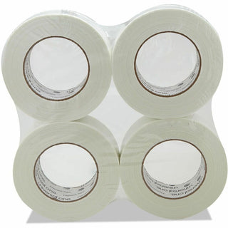 350# Premium Filament Tape, 3" Core, 48 mm x 54.8 m, Clear
