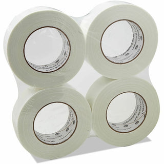 350# Premium Filament Tape, 3" Core, 48 mm x 54.8 m, Clear