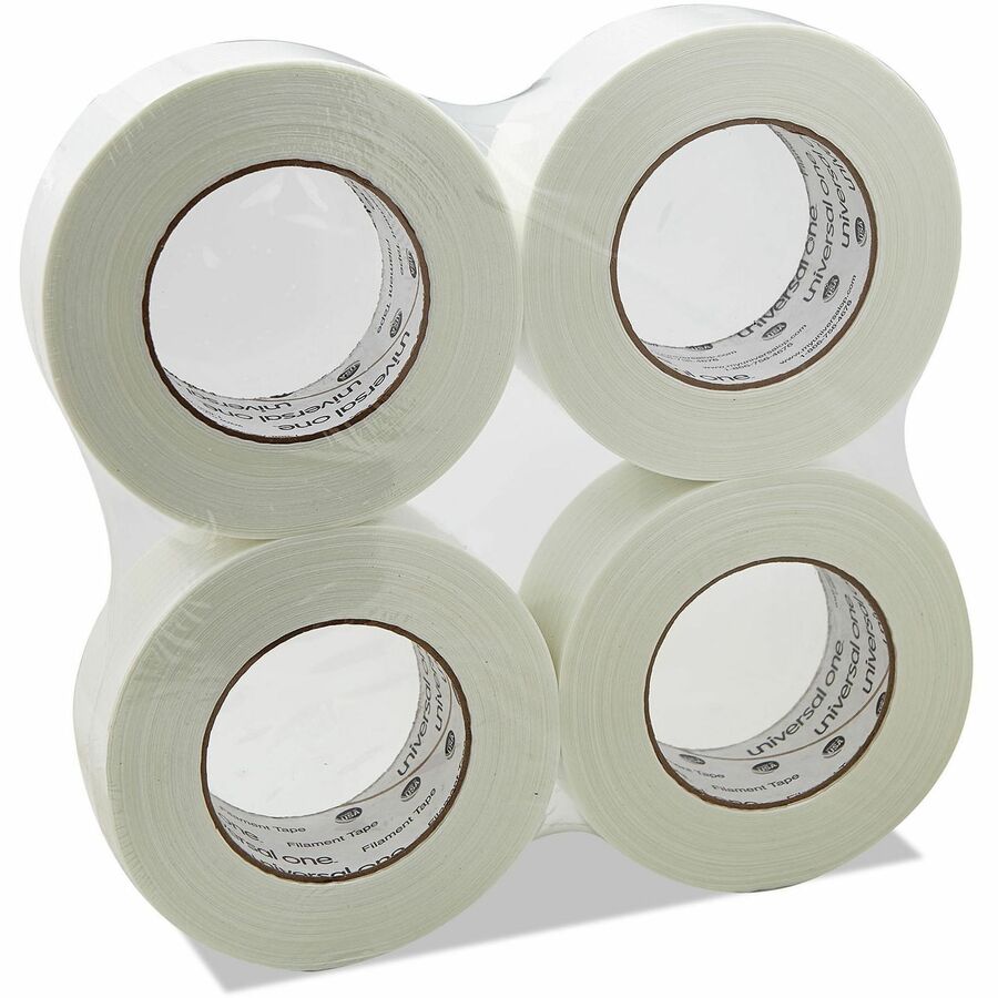 350# Premium Filament Tape, 3" Core, 48 mm x 54.8 m, Clear