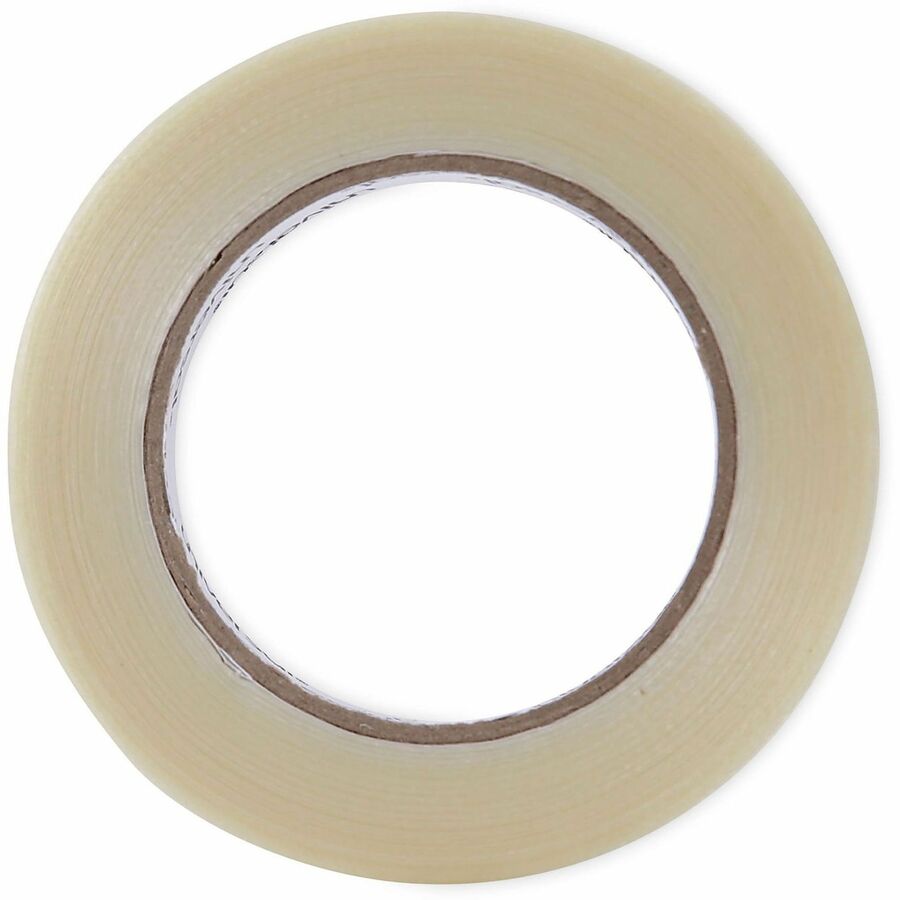 120# Utility Grade Filament Tape, 3" Core, 24 mm x 54.8 m, Clear