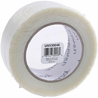 120# Utility Grade Filament Tape, 3" Core, 48 mm x 54.8 m, Clear
