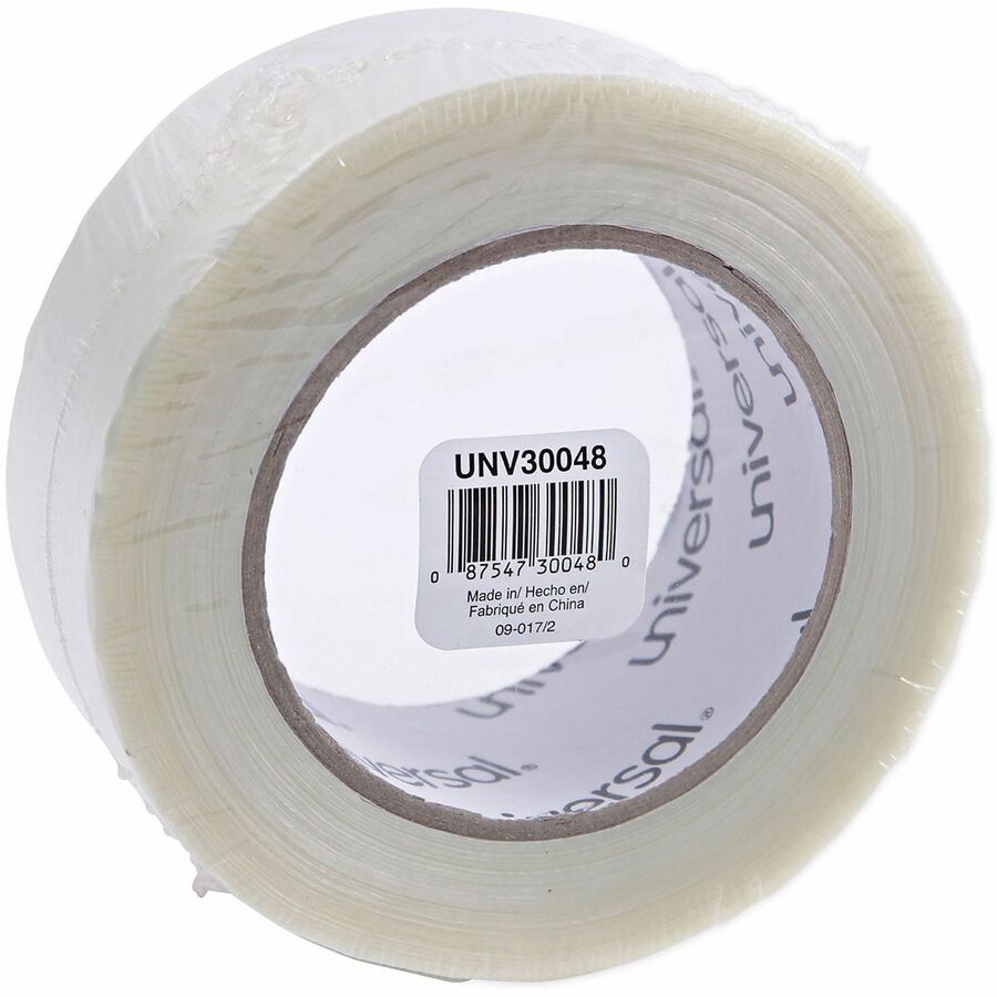 120# Utility Grade Filament Tape, 3" Core, 48 mm x 54.8 m, Clear