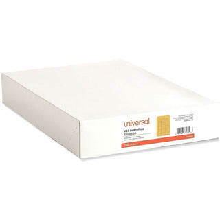 Deluxe Interoffice Press and Seal Envelopes, #97, Two-Sided Three-Column Format, 10 x 13, Brown Kraft, 100/Box