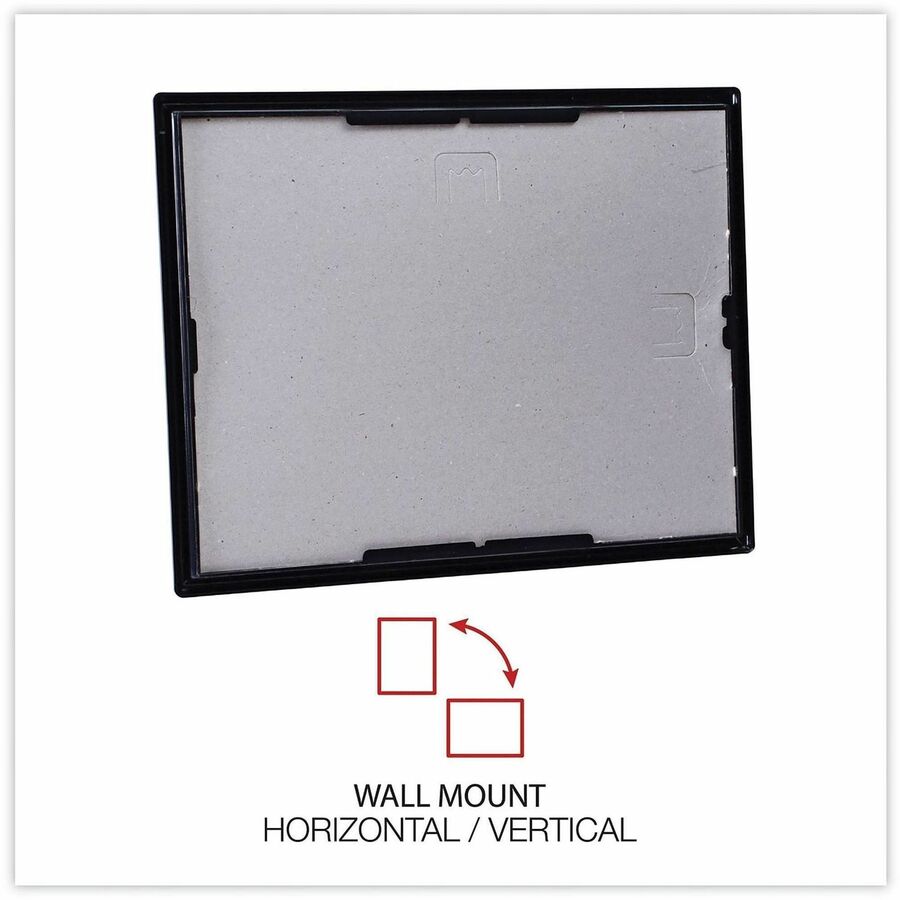 All Purpose Document Frame, 8.5 x 11 Insert, Black/Gold, 3/Pack