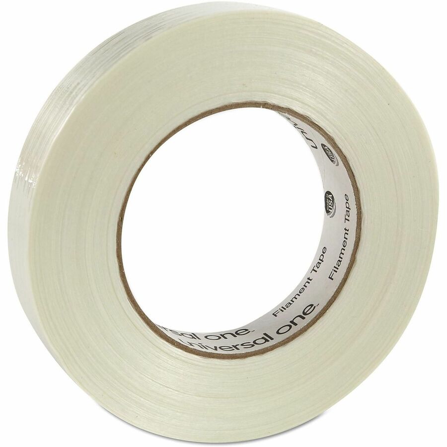 350# Premium Filament Tape, 3" Core, 24 mm x 54.8 m, Clear