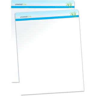 Renewable Resource Sugarcane Based Easel Pads, Unruled, 27 x 34, White, 50 Sheets, 2/Carton