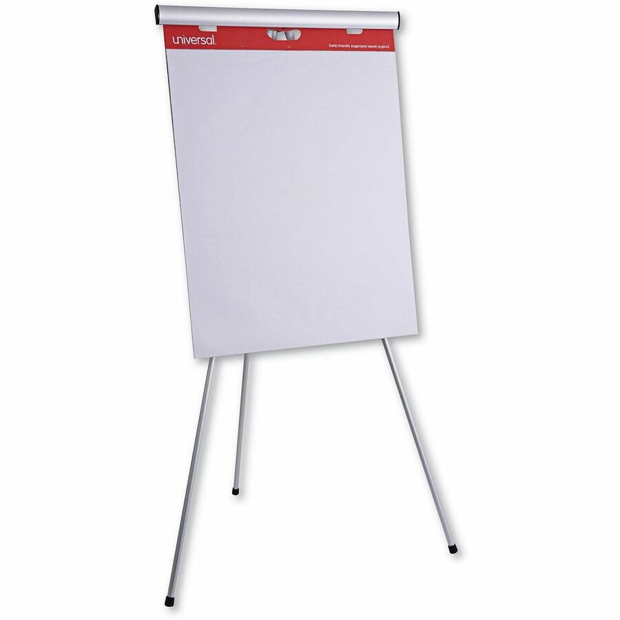 Renewable Resource Sugarcane Based Easel Pads, Unruled, 27 x 34, White, 50 Sheets, 2/Carton