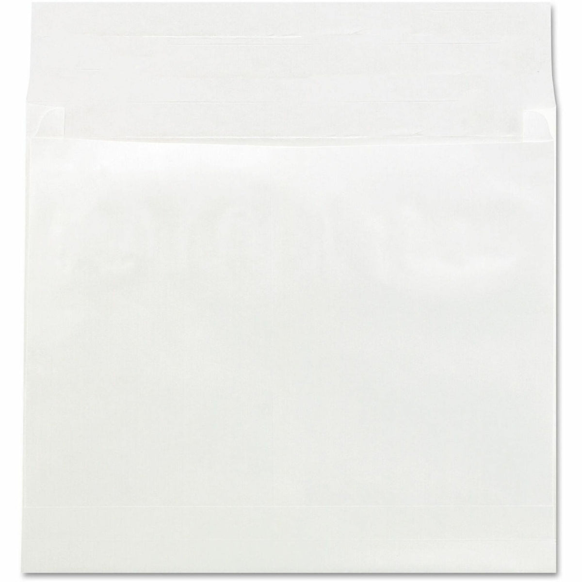 Deluxe Tyvek Expansion Envelopes, Open-Side, 4" Capacity, #15 1/2, Square Flap, Self-Adhesive Closure, 12 x 16, White, 50/CT