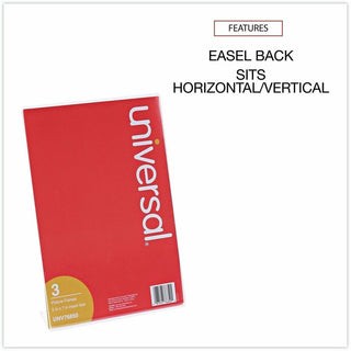 Clear L-Style Freestanding Frame, 5 x 7 Insert, 3/Pack